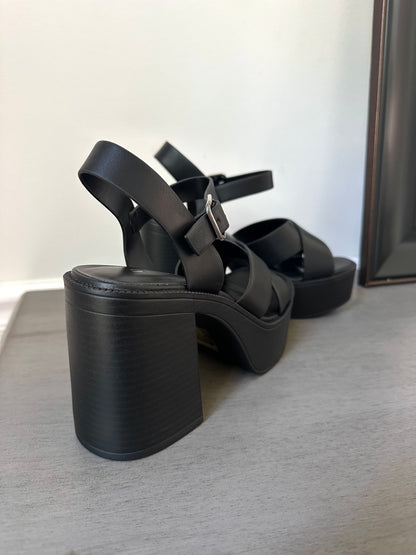 Black Platform Heels