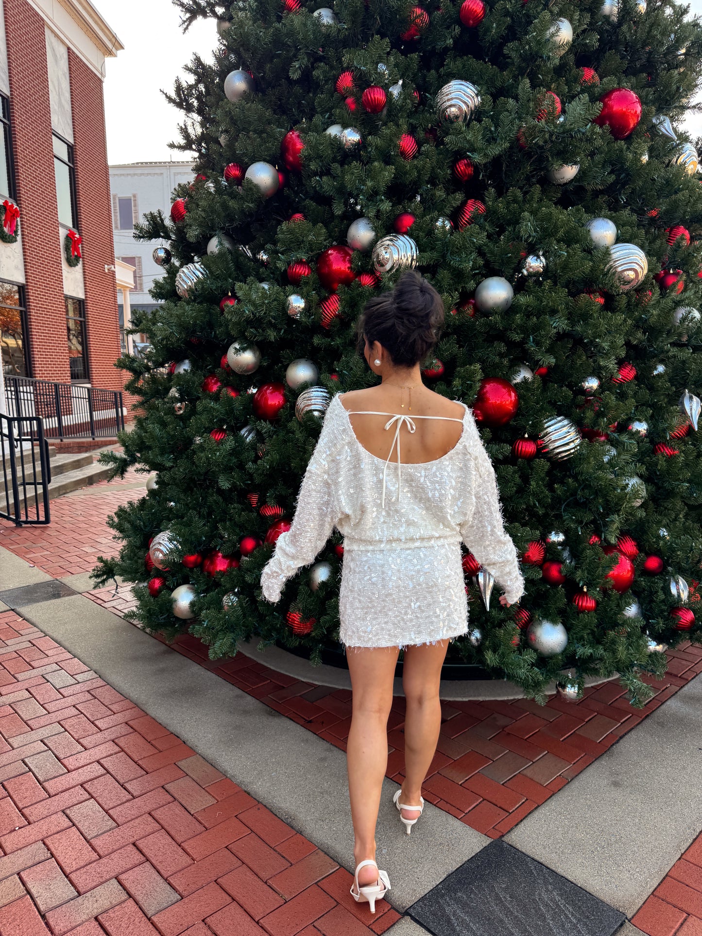 The Champagne Sequin Top