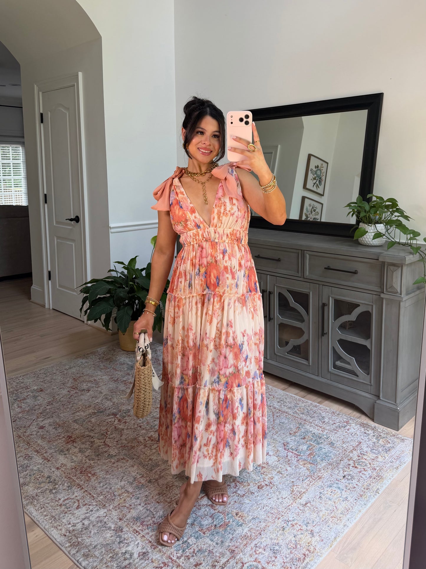 Summer Garden Midi Dress