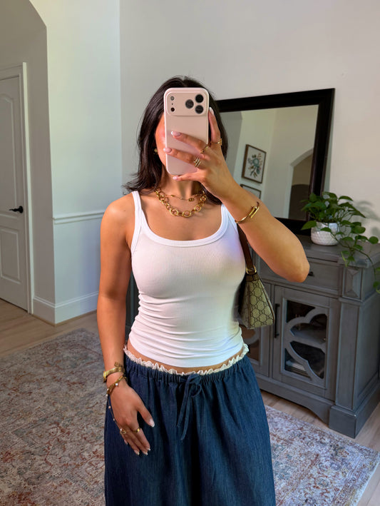 Refined Everyday White Tank