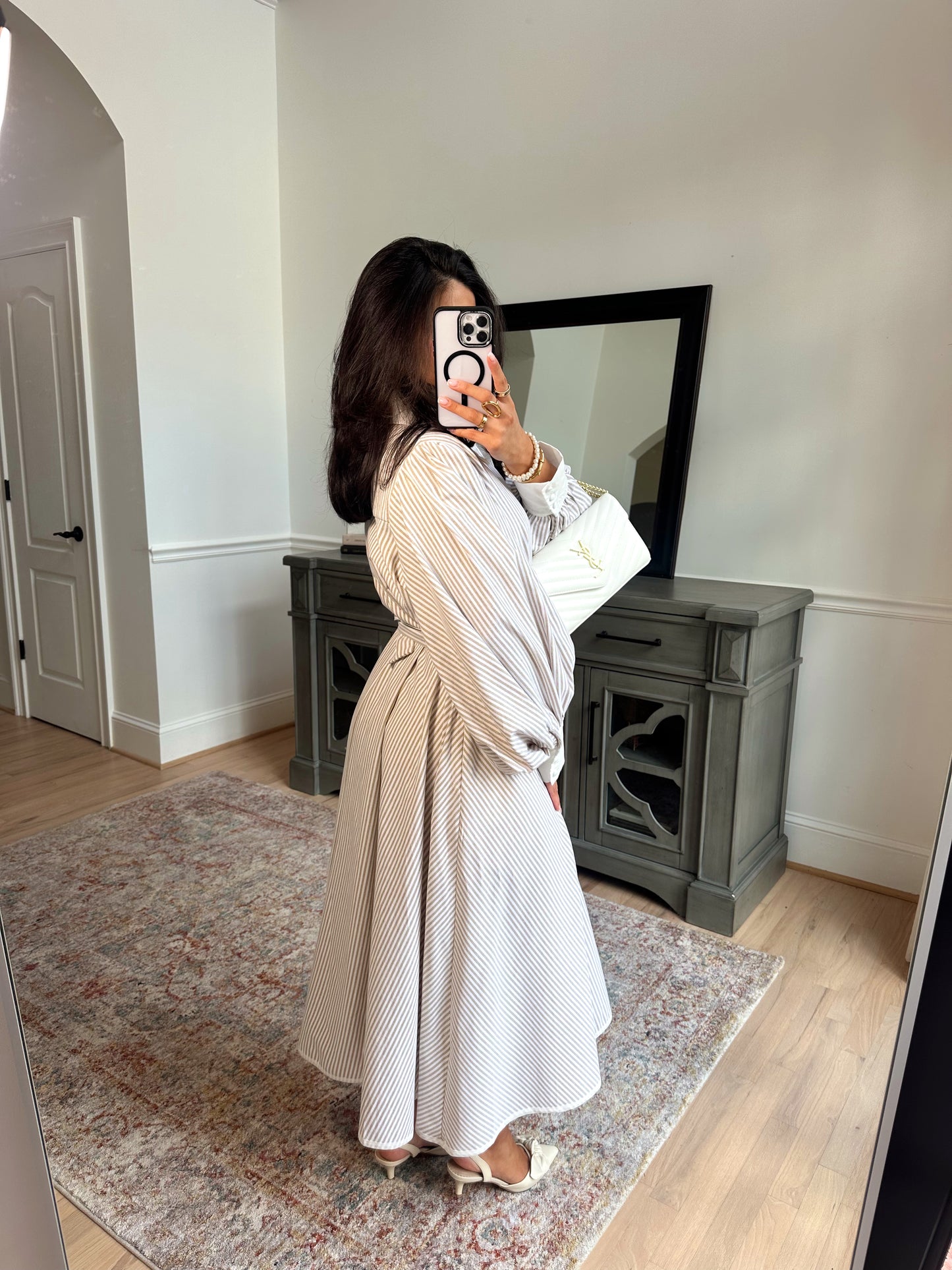 Dolce Stripe Maxi Dress
