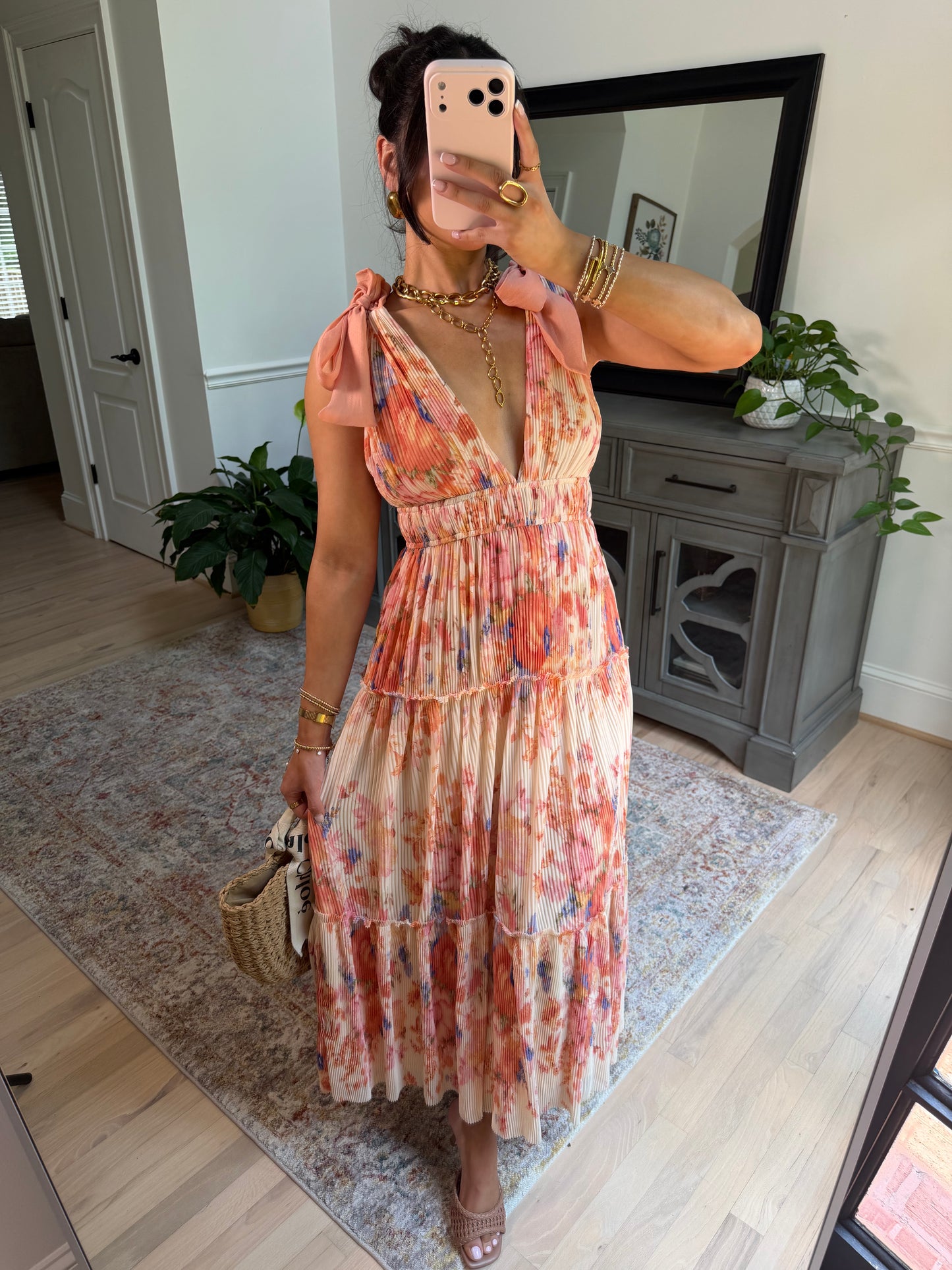 Summer Garden Midi Dress