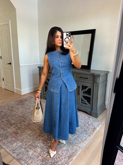 Milan Classic Denim Set