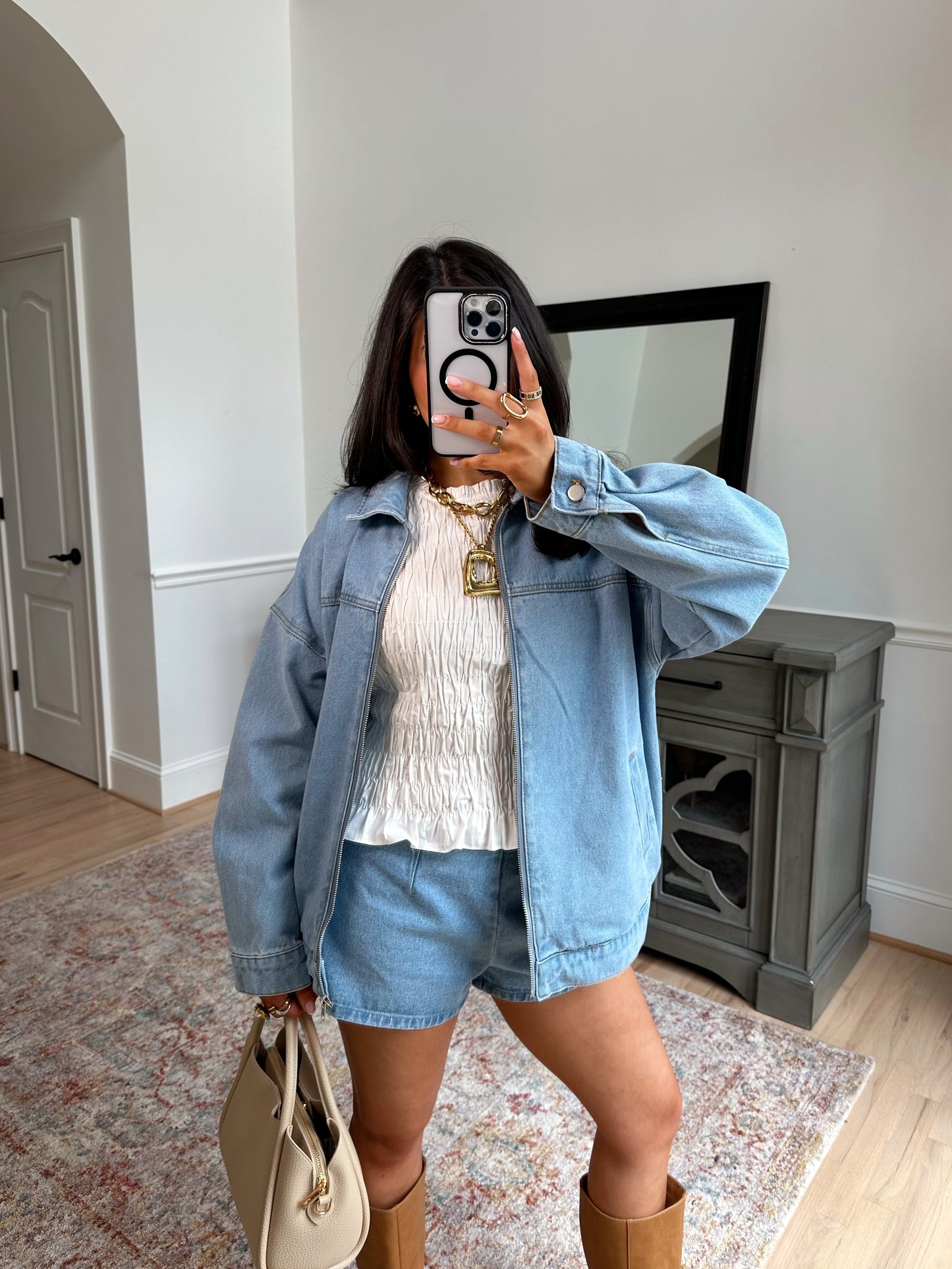 Bluebell Denim Mini Shorts