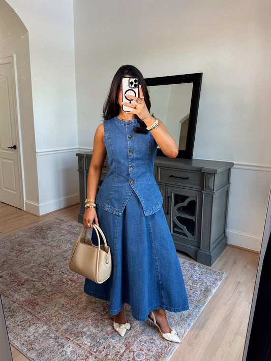 Milan Classic Denim Set