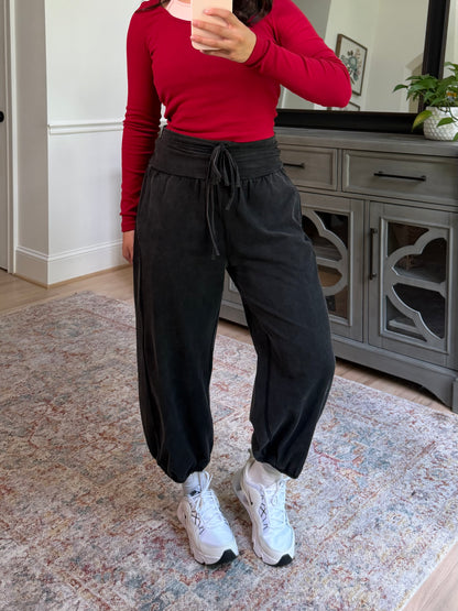 Ash Black Lounge Pants