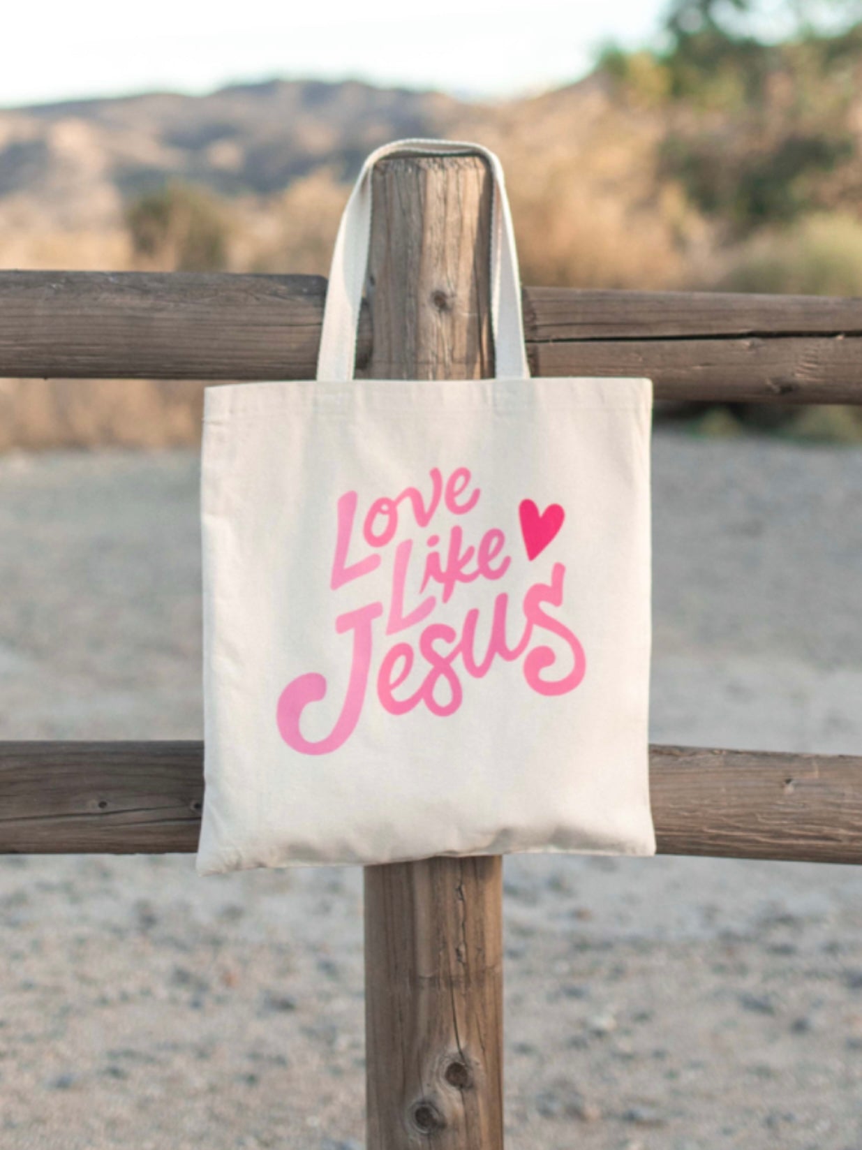 Love Like Jesus Tote Bag