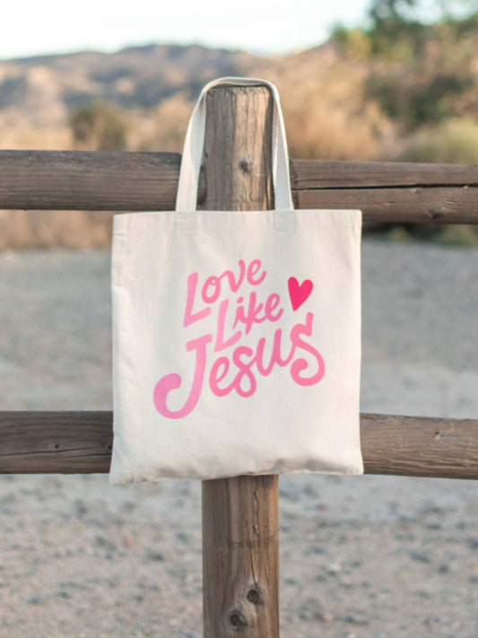 Love Like Jesus Tote Bag