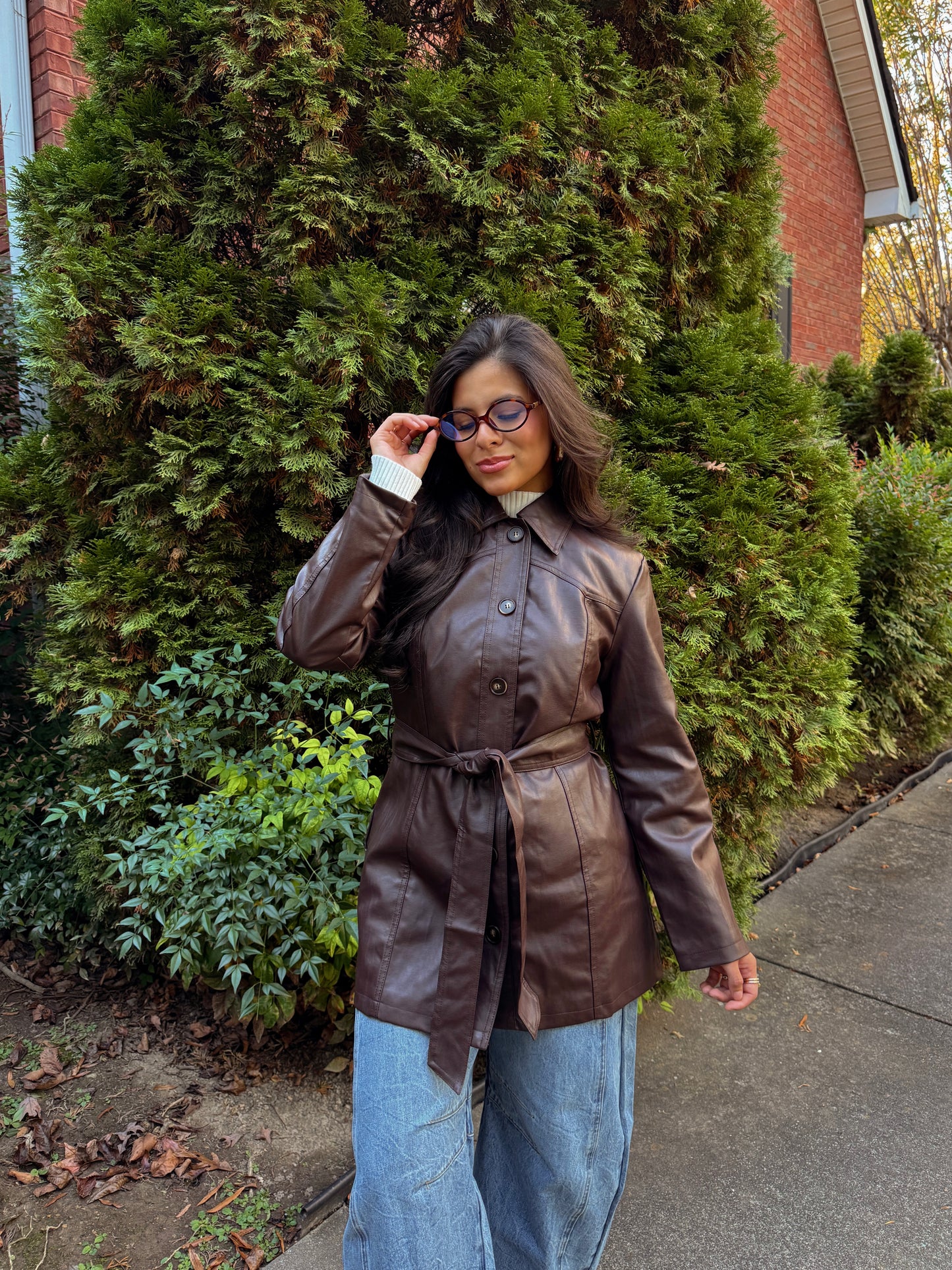 Midnight Brown Heritage Trench Coat