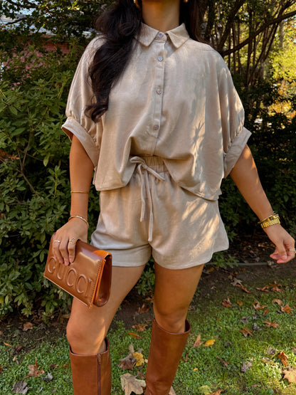 Here For Seconds Suede Set