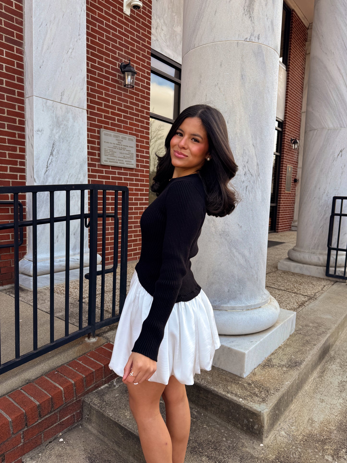 The Elise Classic Sweater Mini Dress