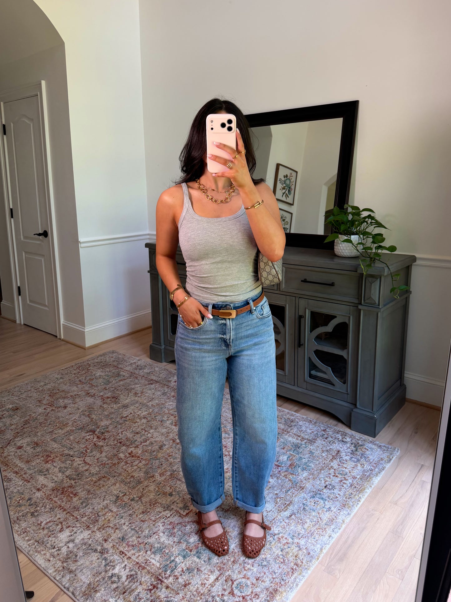 Refined Everyday Grey Tank