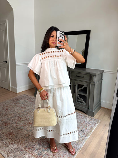 Athena Classic Midi Skirt