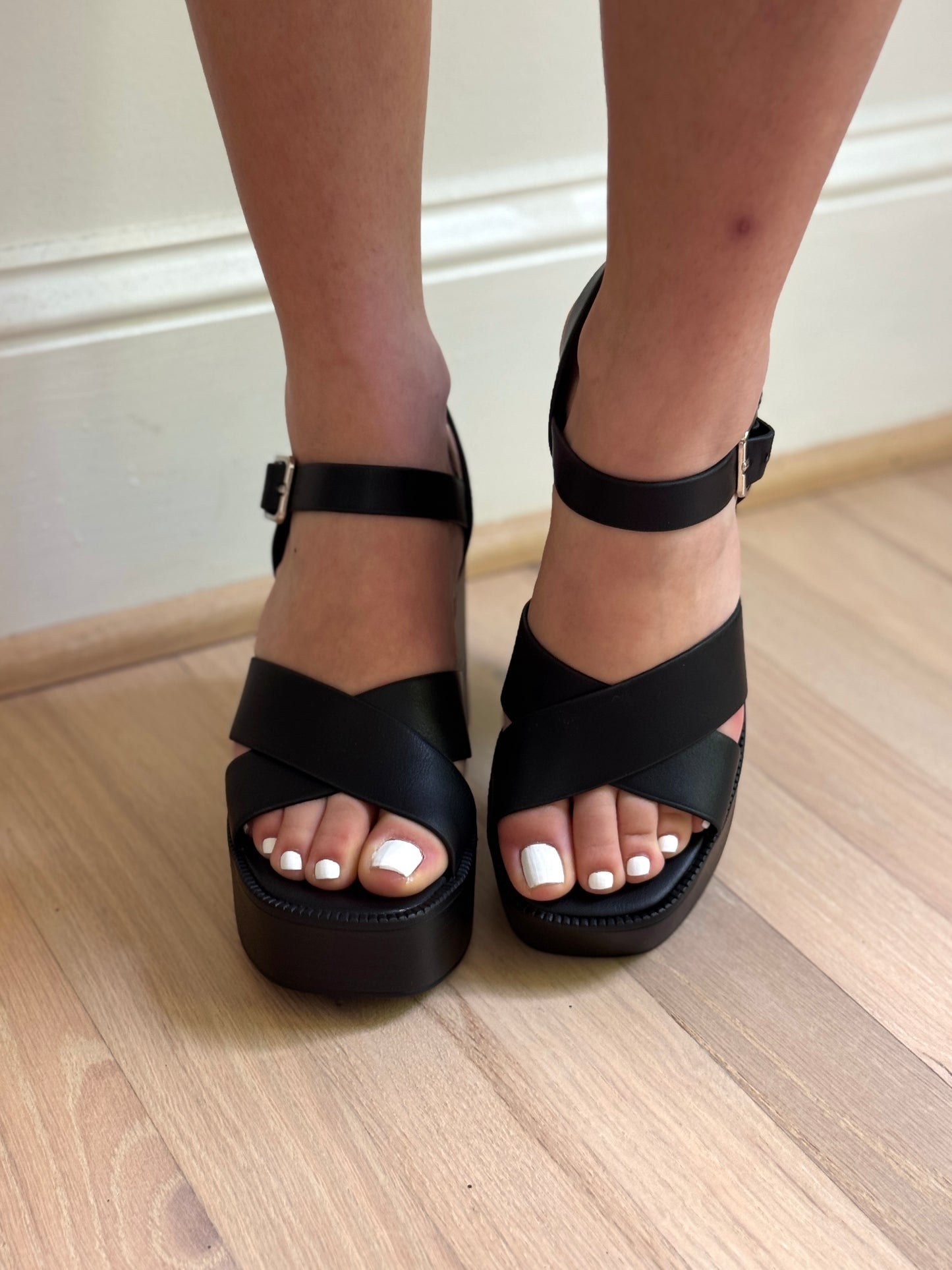 Black Platform Heels
