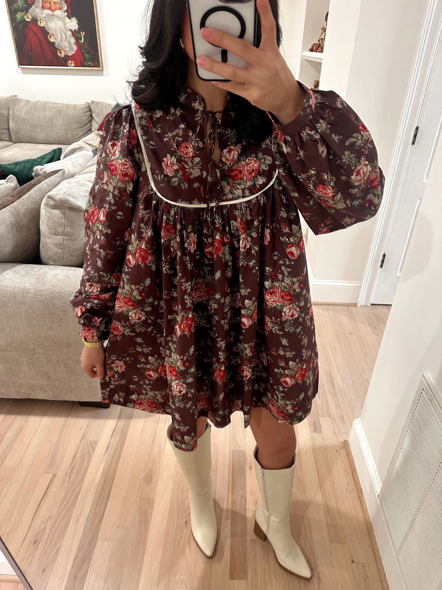The Enchanted Floral Dress