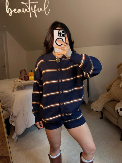 Midnight Mocha Knit Set