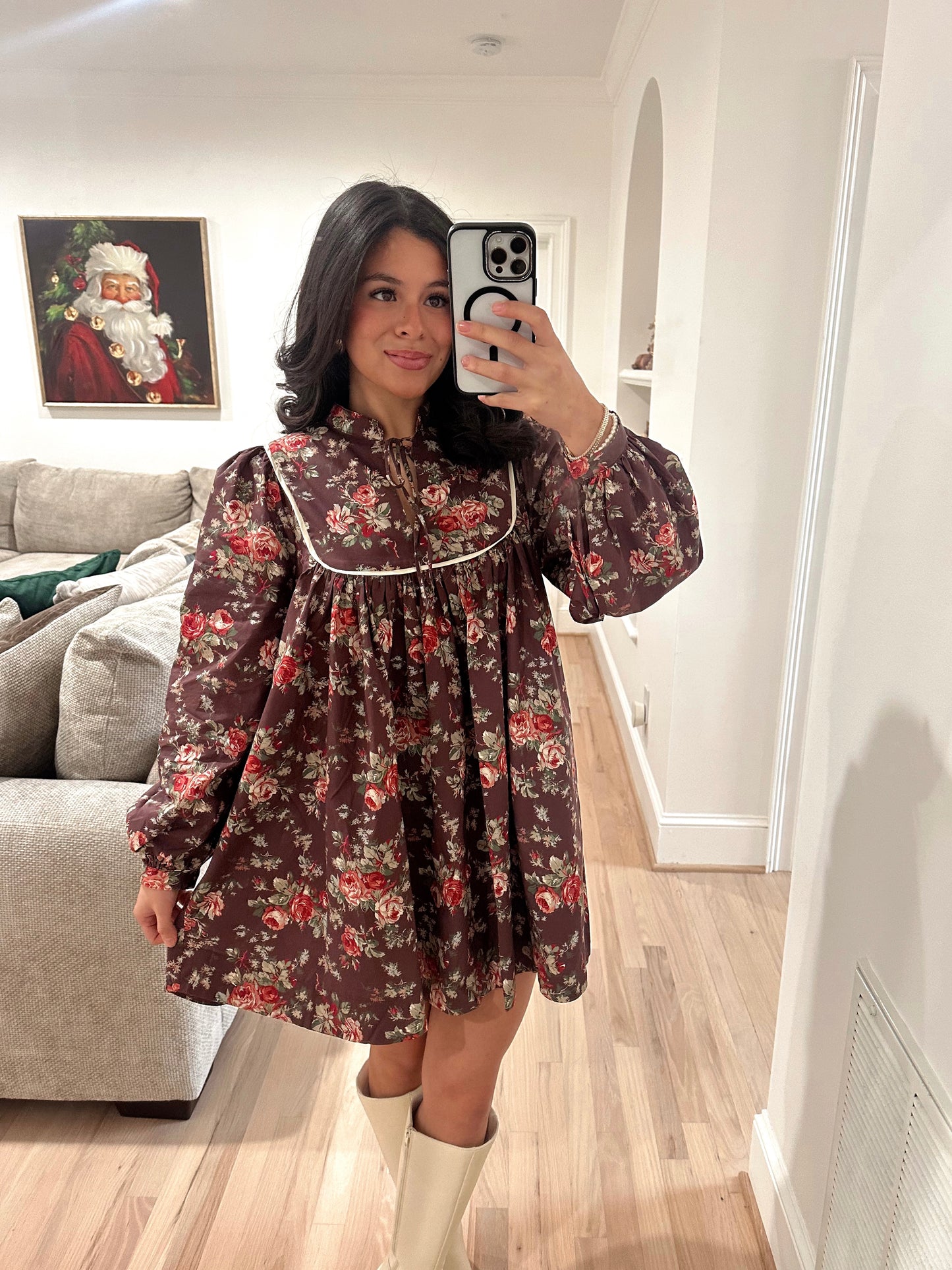 The Enchanted Floral Dress
