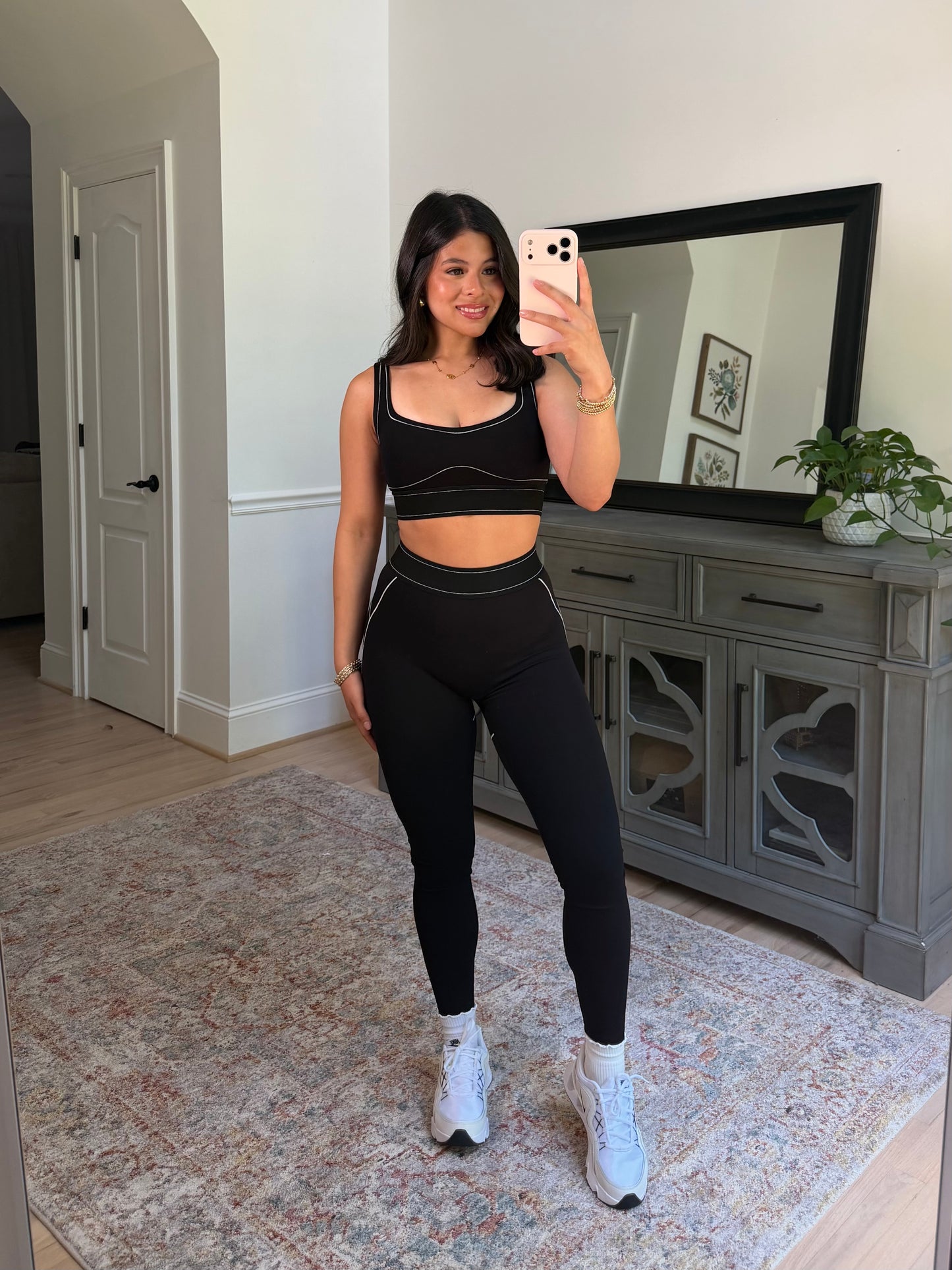 Black Contour Sports Bra