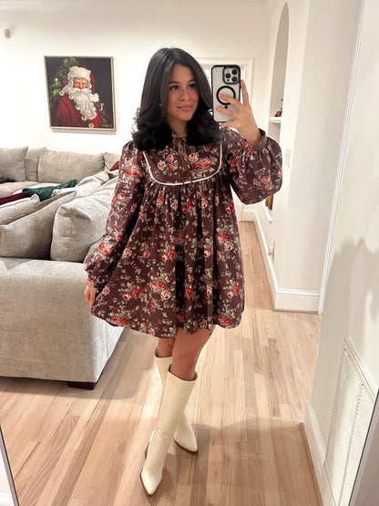 The Enchanted Floral Dress
