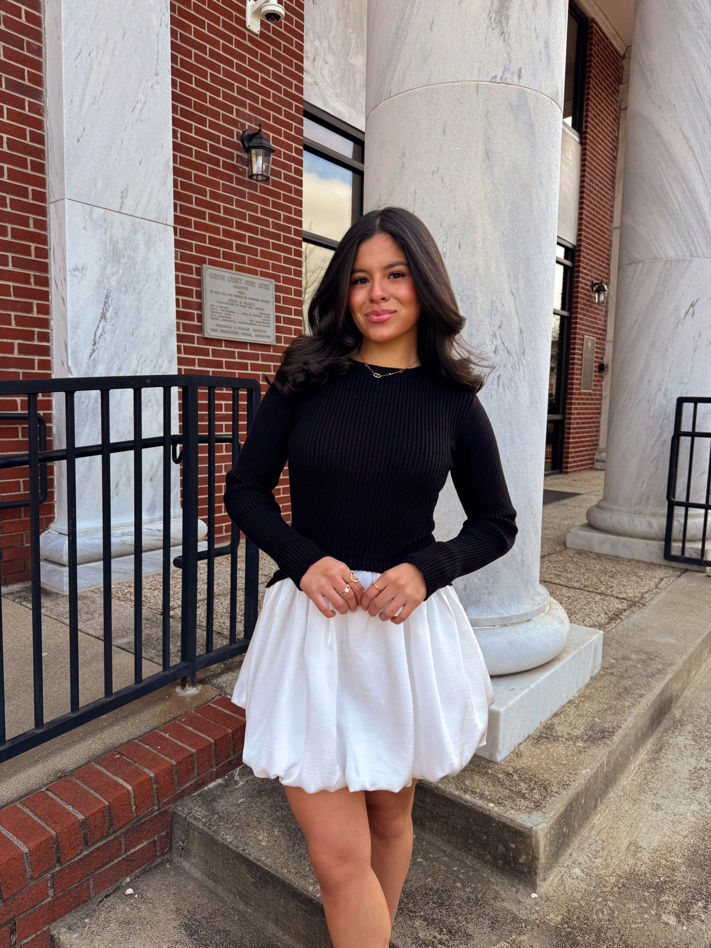 The Elise Classic Sweater Mini Dress