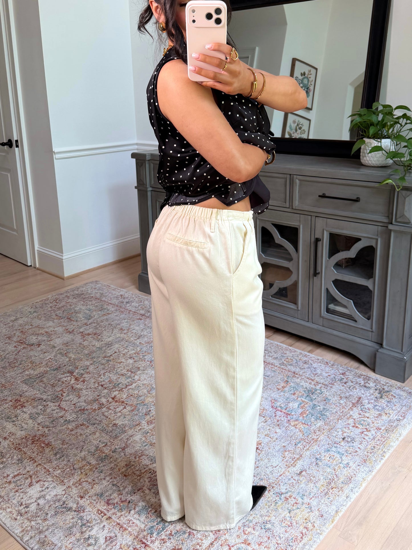 Clean Slate Cream Pants