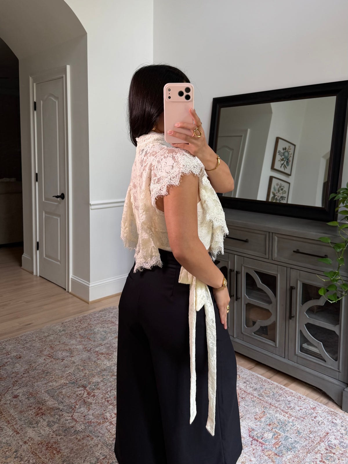 Gilmore Girl Lace Top