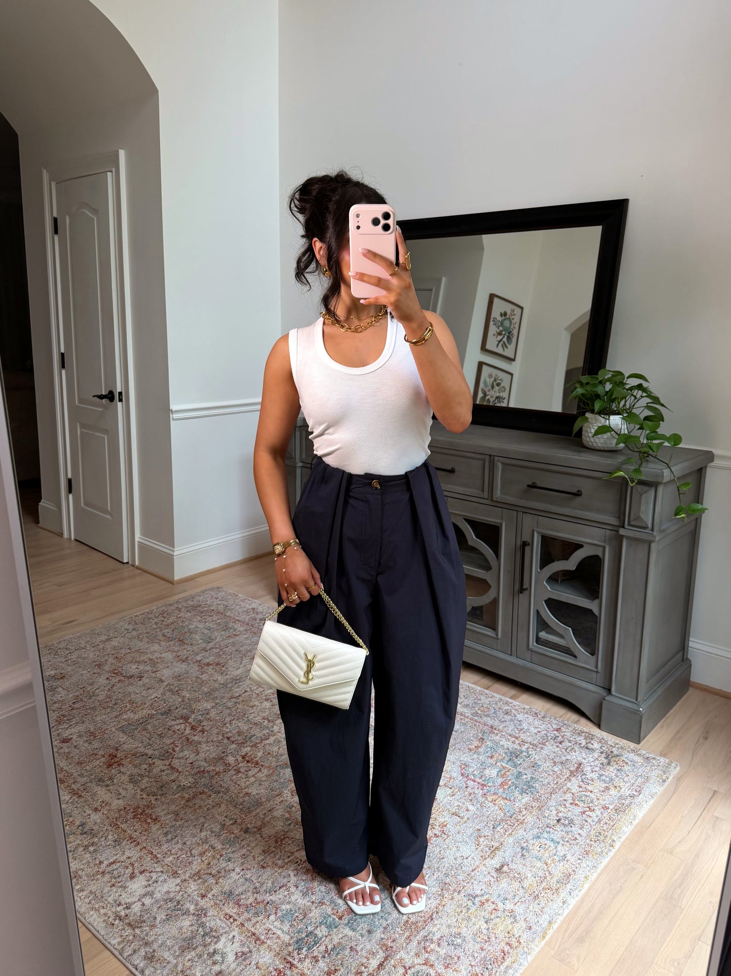 Eastside Parachute Trouser Pants (Navy)