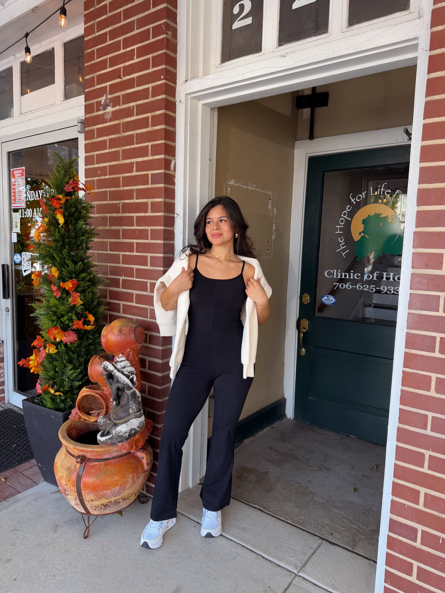 Black Butter Soft Flare Jumpsuit