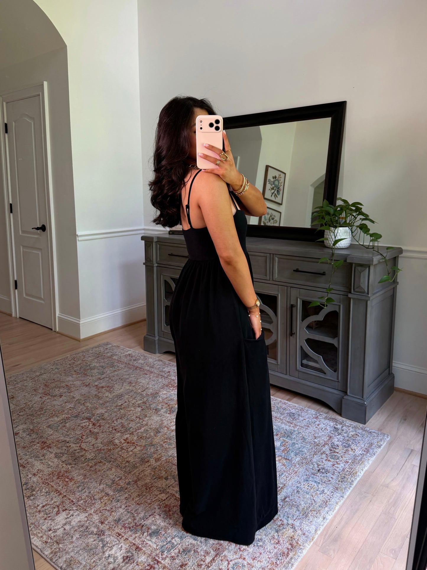 Weekend Muse Black Jumpsuit