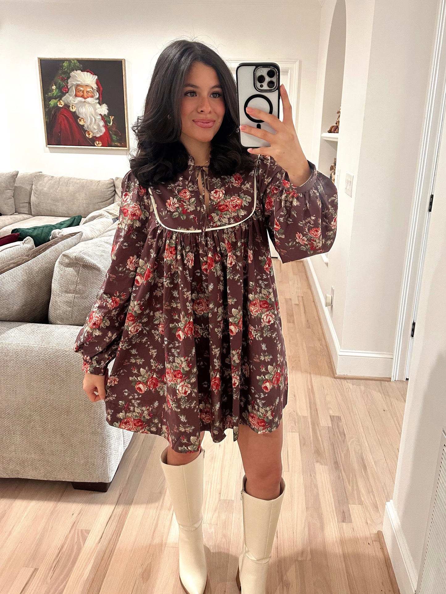 The Enchanted Floral Dress