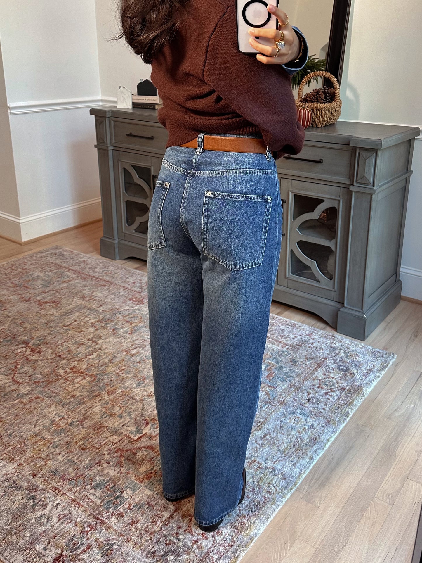 The Vintage Straight Leg Dad Jean