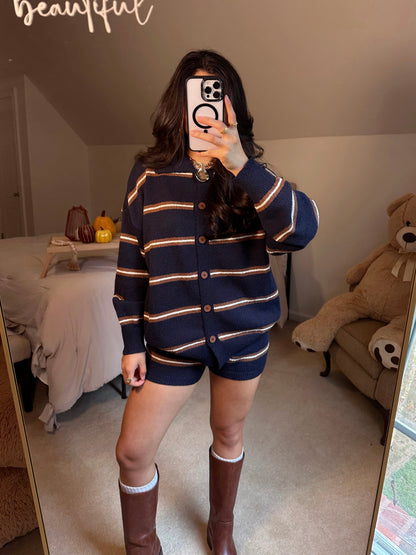 Midnight Mocha Knit Set