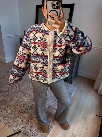 The Aspen Fleece Sherpa Jacket