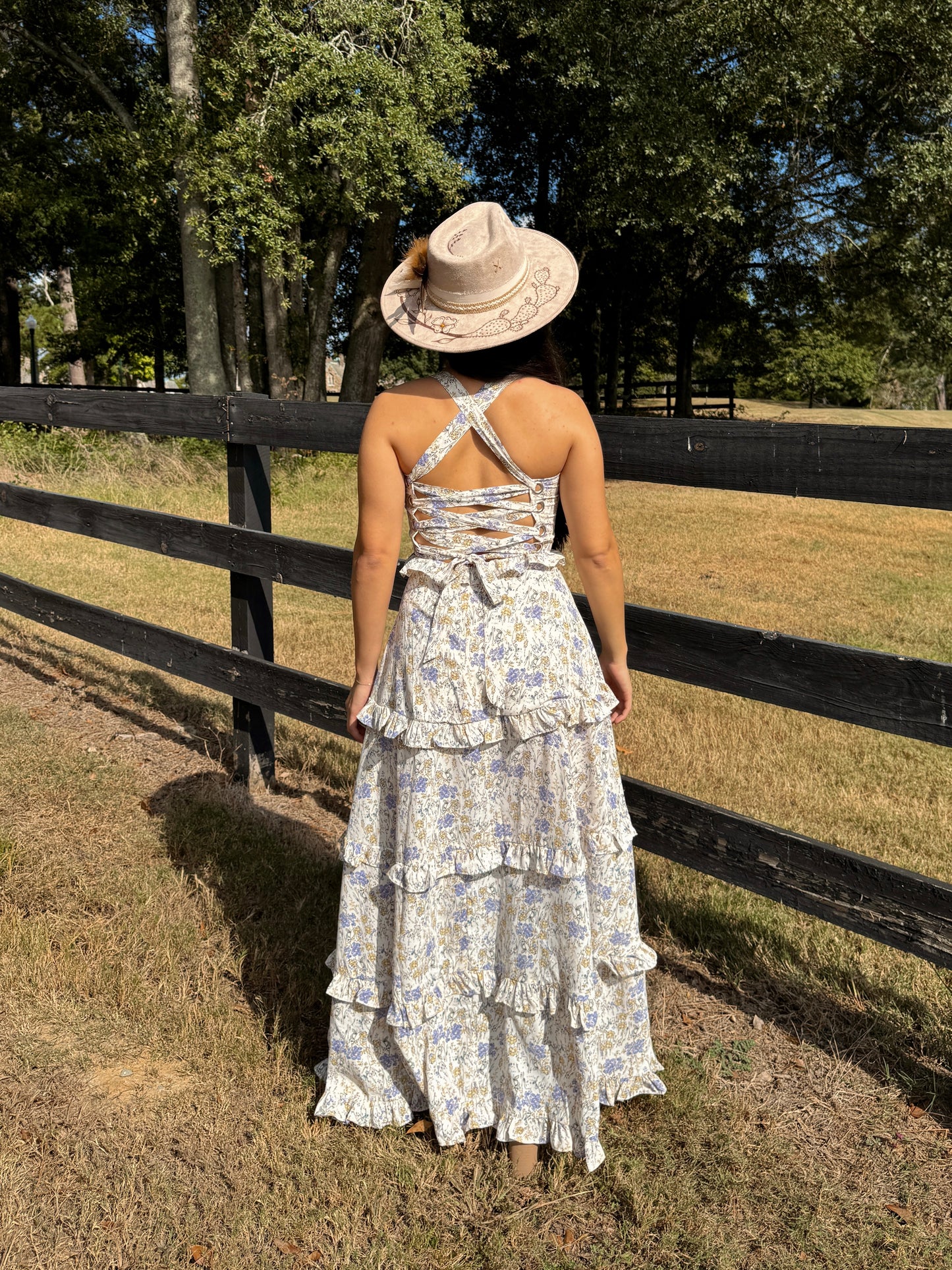 Wildflower Leg Slit Maxi Dress