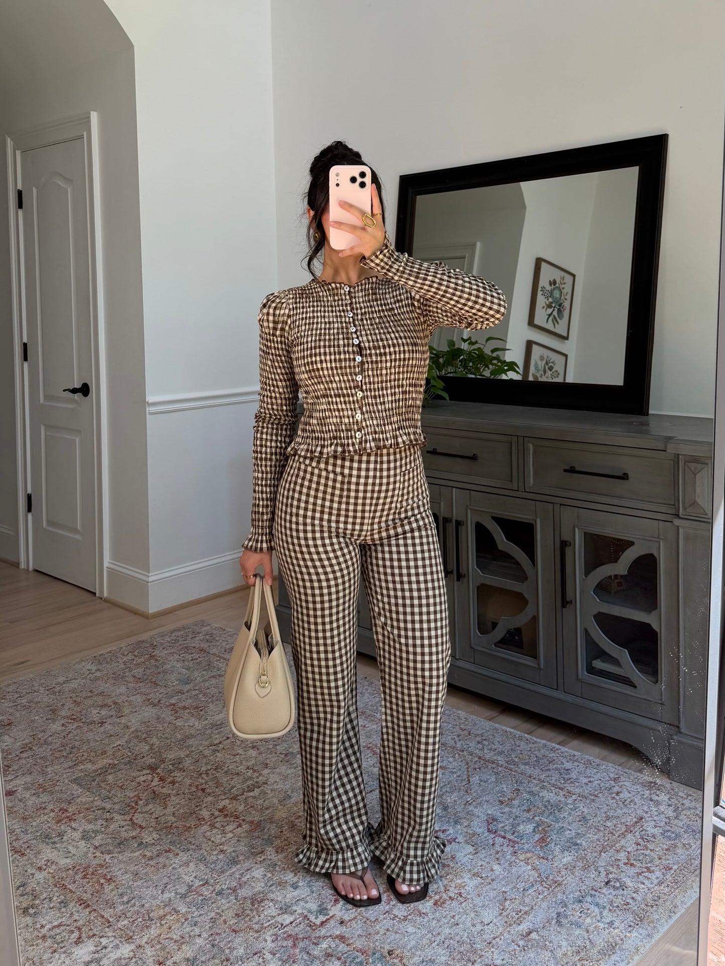 Edinburgh Gingham Top