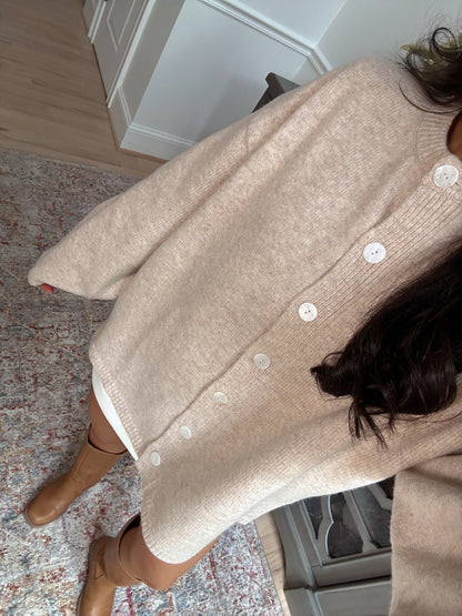 Sunday Stroll Oversized Cardigan