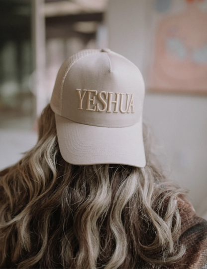 ‘YESHUA’ Embroidered Trucker Hat