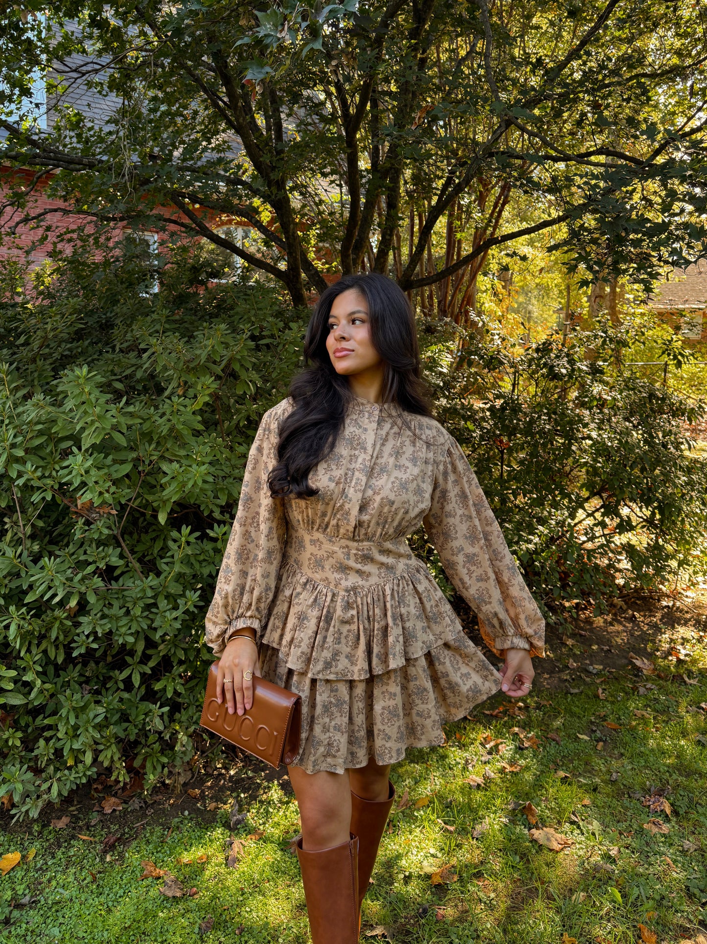 Thankful & Thriving Tiered Dress