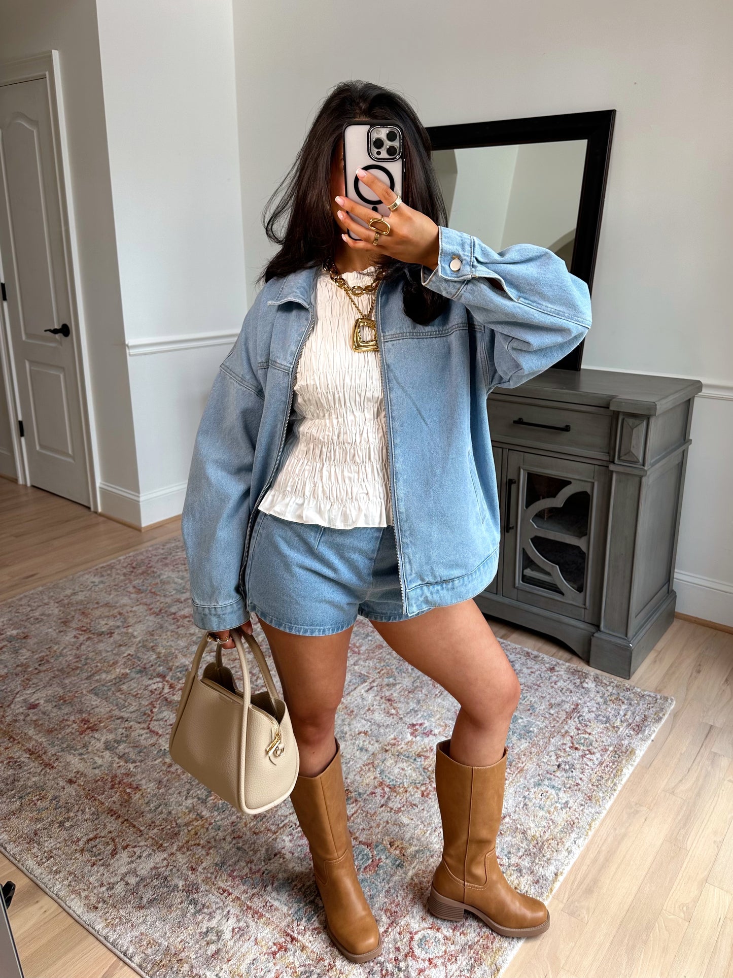 Bluebell Denim Mini Shorts