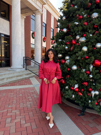 The Winter Rose Dress