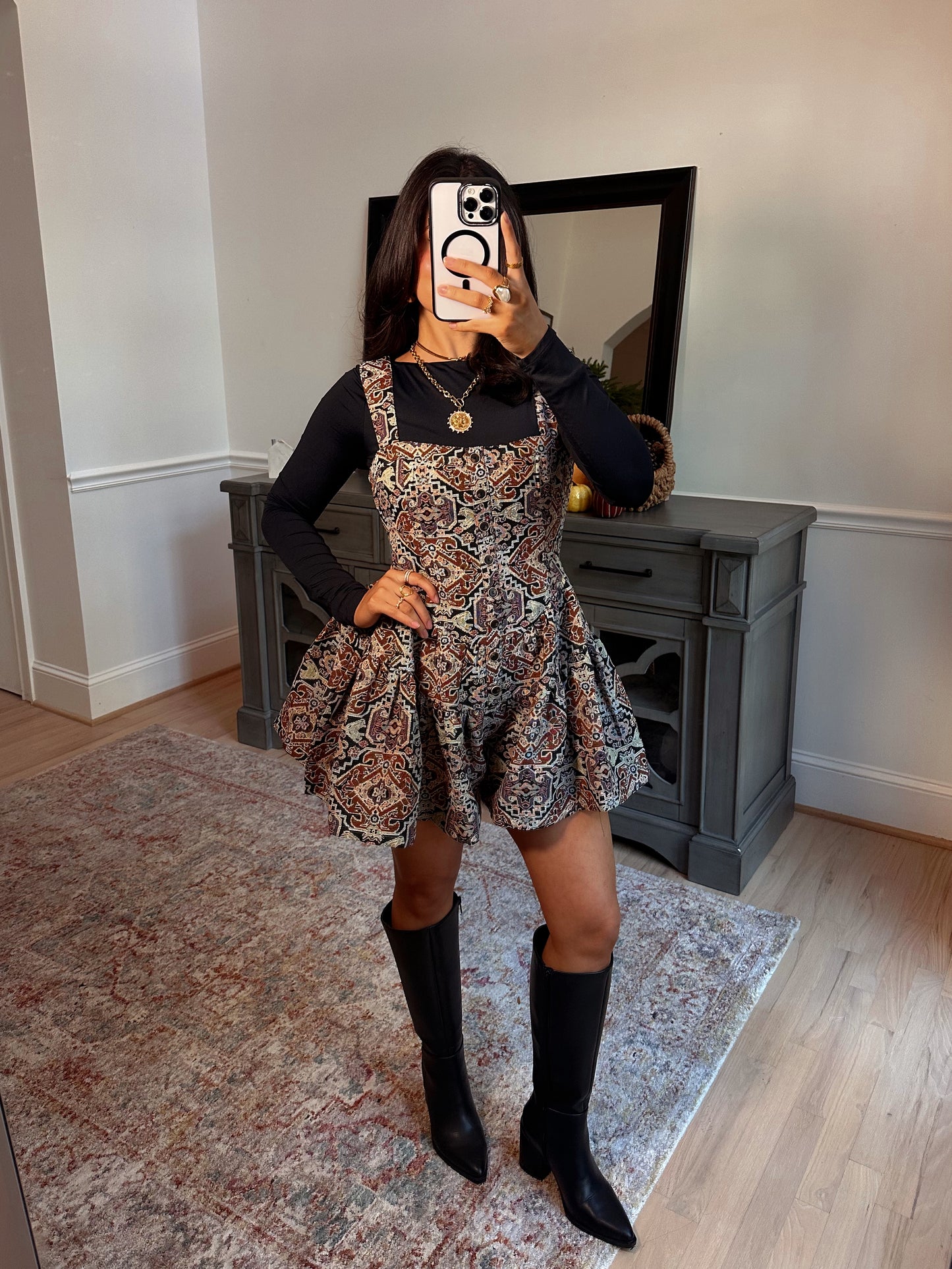 The Florence Tapestry Romper