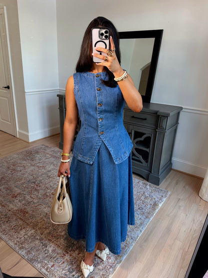 Milan Classic Denim Set