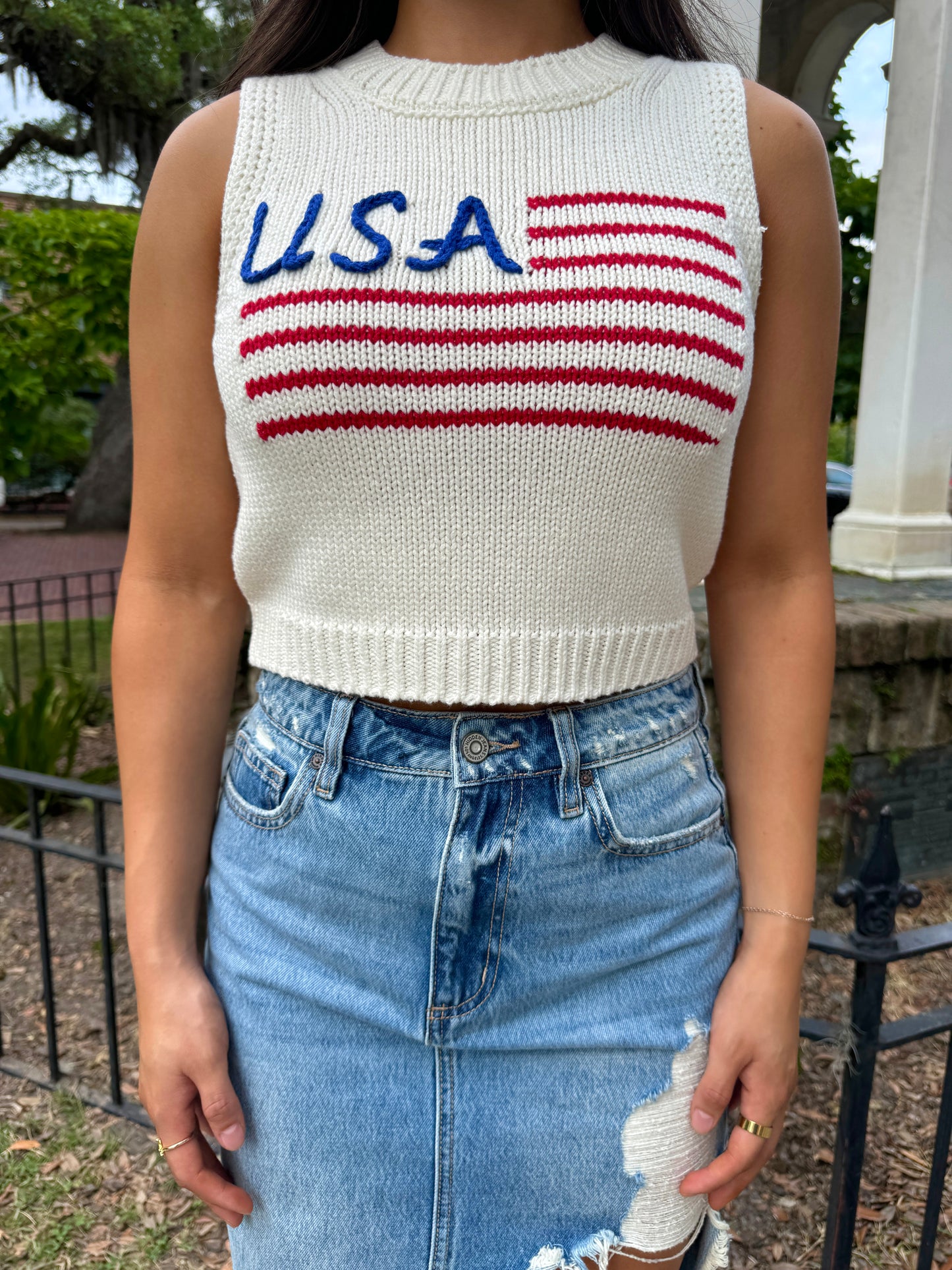 USA Knit Tank