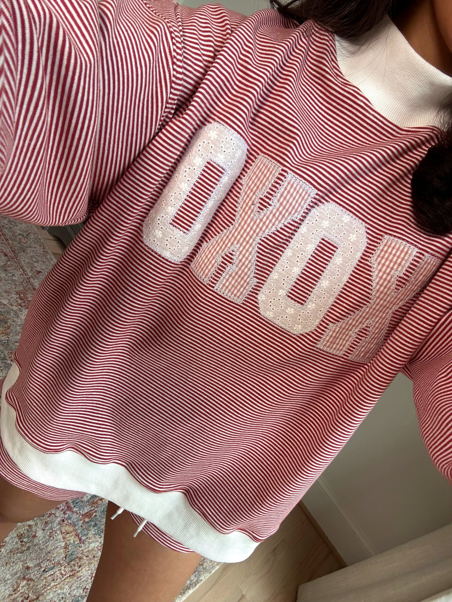 XOXO Mockneck Striped Set