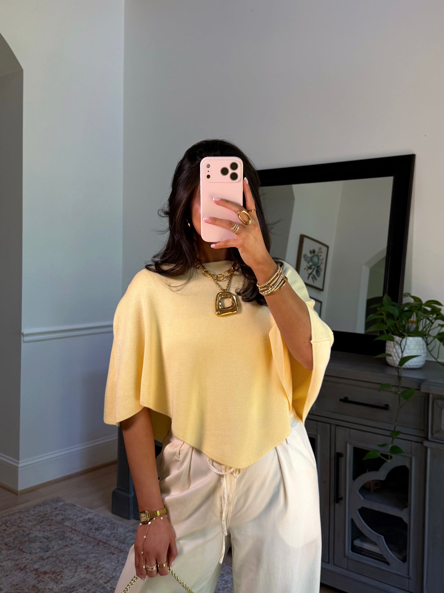 Boulevard Butter Knit Poncho