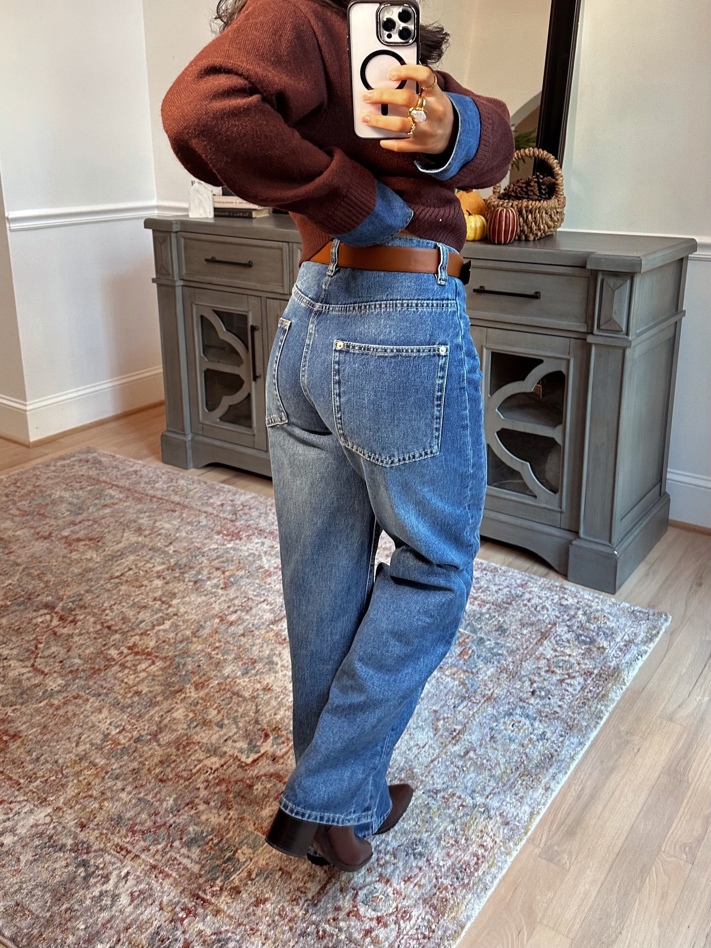 The Vintage Straight Leg Dad Jean