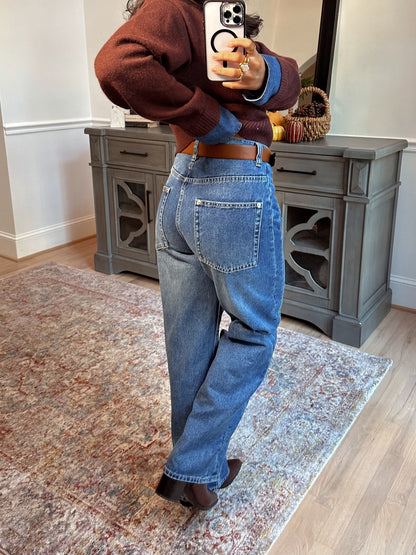 The Vintage Straight Leg Dad Jean