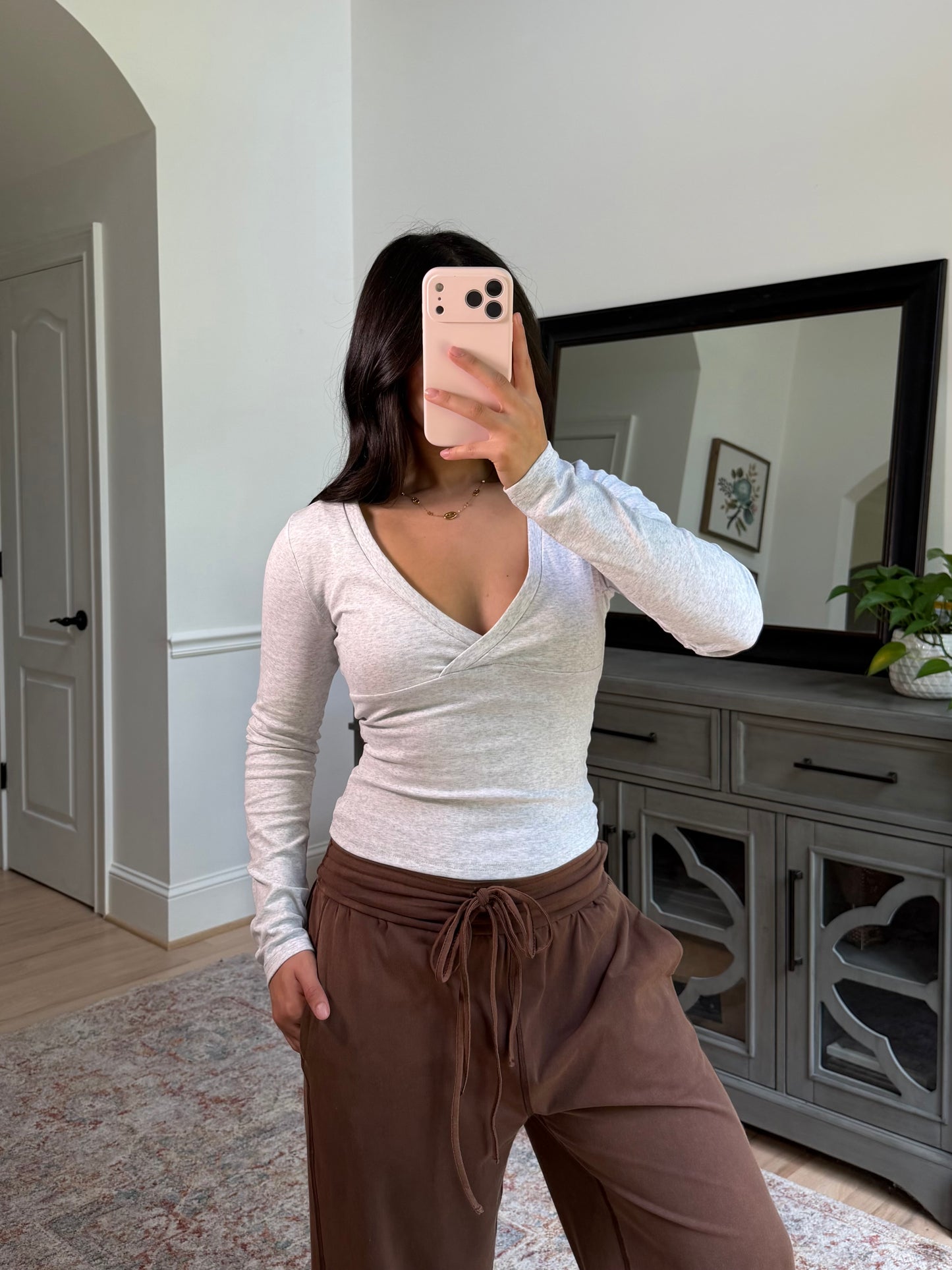 Marlowe V-neck Wrap Top