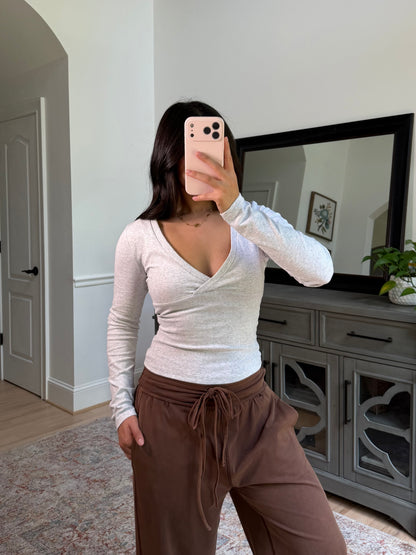 Marlowe V-neck Wrap Top