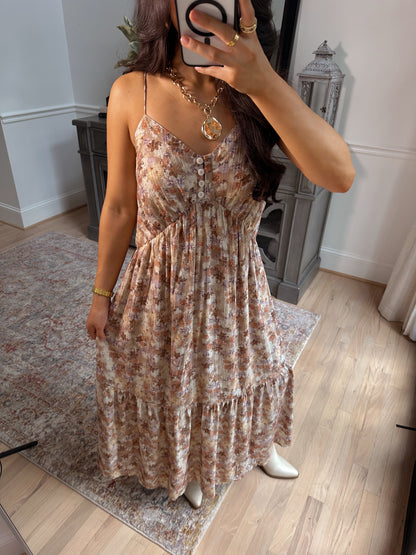 Harvest Breeze Floral Dress